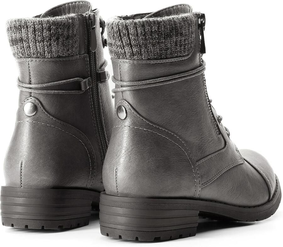Dream Pairs Veterlaarsjes grijs - Foto 3