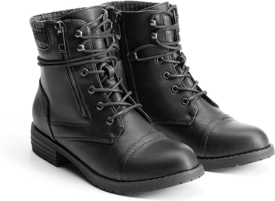 Dream Pairs Veterlaarsjes zwart - Foto 6