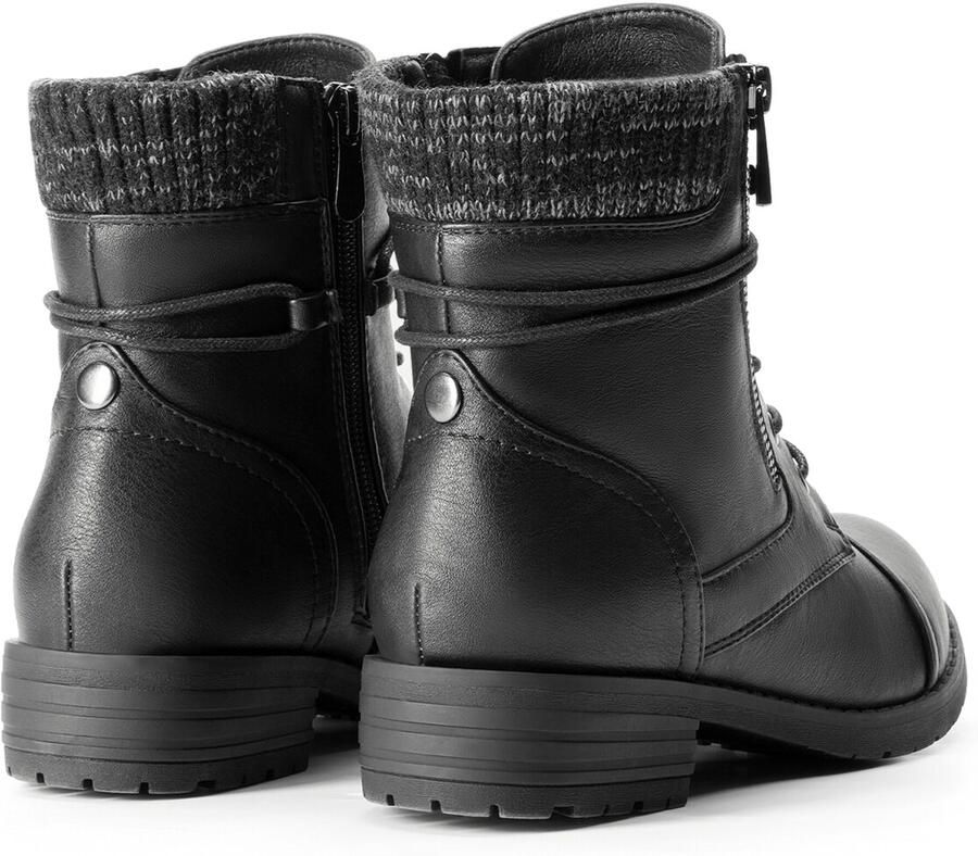 Dream Pairs Veterlaarsjes zwart - Foto 2