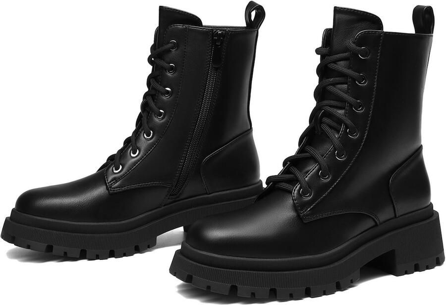 Dream Pairs Veterlaarsjes zwart - Foto 4