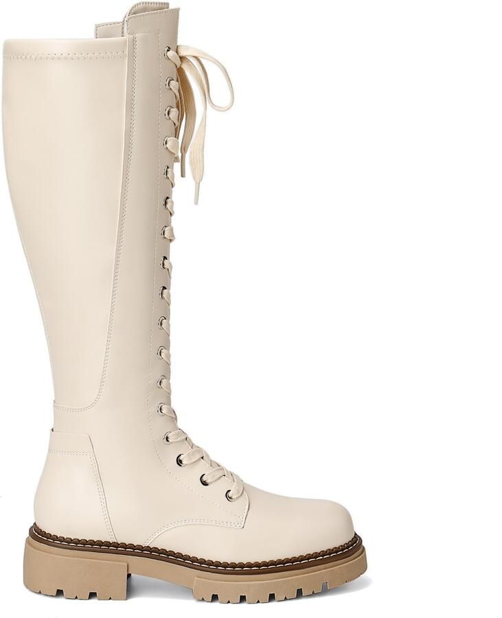 Dream Pairs Veterlaarzen beige