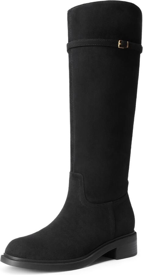Dream Pairs Veterlaarzen black denim