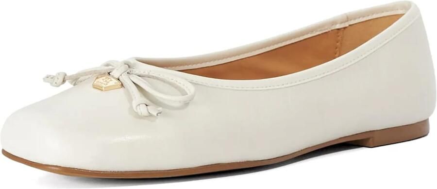 Dune LONDON Ballerina ecru
