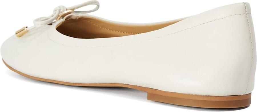 Dune LONDON Ballerina 'Hali' eierschaal - Foto 4