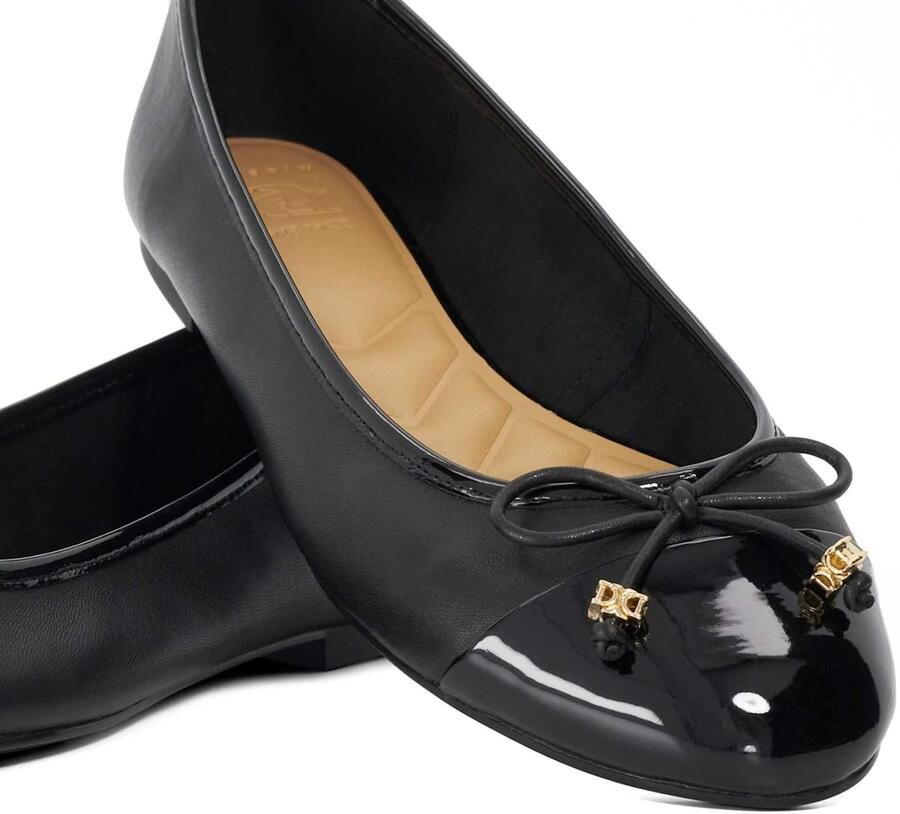 Dune LONDON Ballerina 'Hallo' zwart - Foto 2