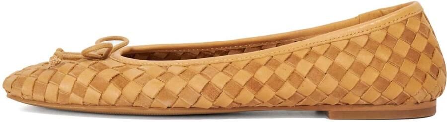 Dune LONDON Ballerina 'Heat' camel lichtbruin - Foto 5