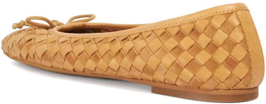 Dune LONDON Ballerina 'Heat' camel lichtbruin - Foto 4