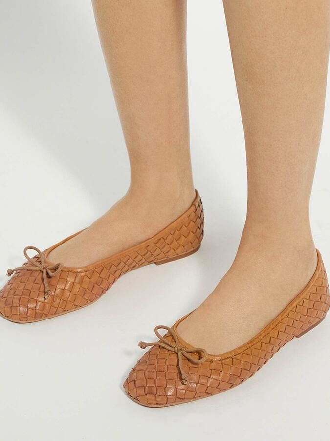 Dune LONDON Ballerina 'Heat' karamel - Foto 3