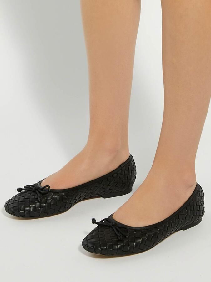 Dune LONDON Ballerina 'Heat' zwart - Foto 2