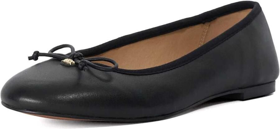 Dune LONDON Ballerina 'Helenne' zwart