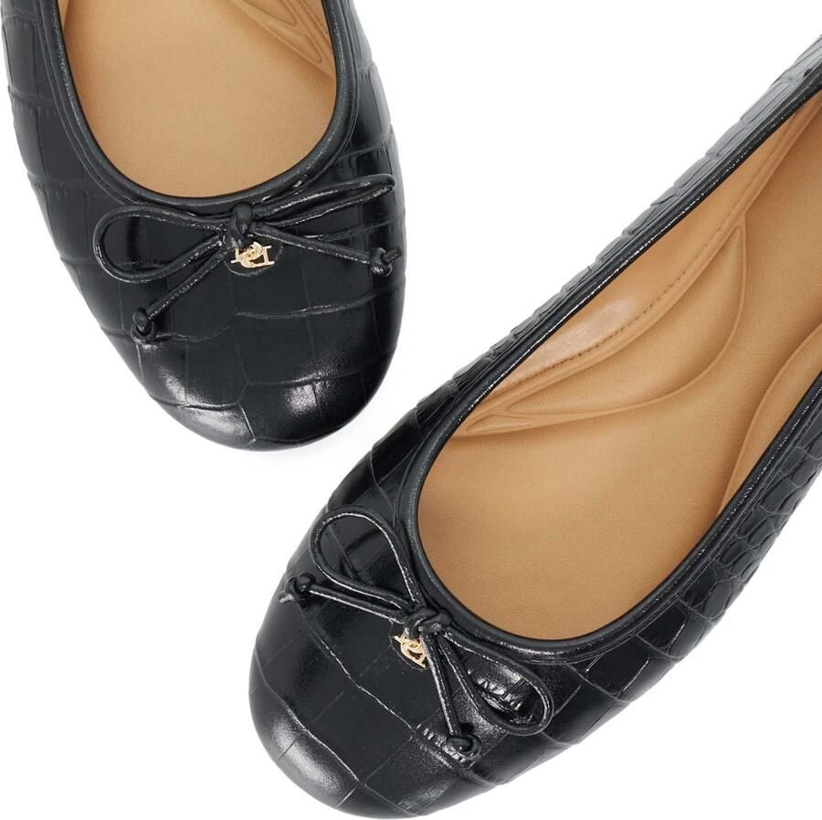 Dune LONDON Ballerina 'Helenne' zwart - Foto 2