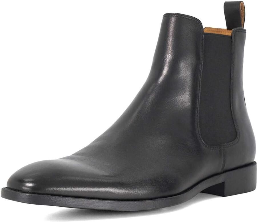 Dune LONDON Chelsea boots 'Matchin' zwart