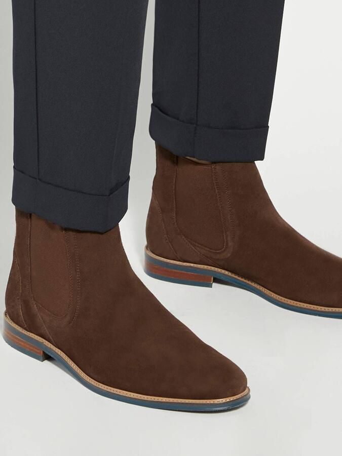 Dune LONDON Chelsea boots 'Mckinley' bruin - Foto 3
