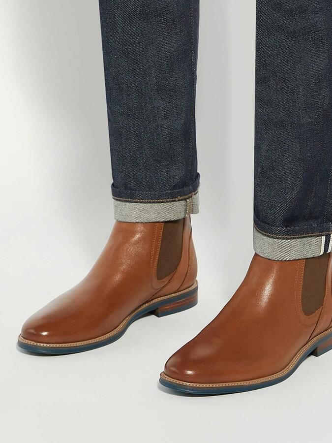 Dune LONDON Chelsea boots 'Mckinley' cognac - Foto 3
