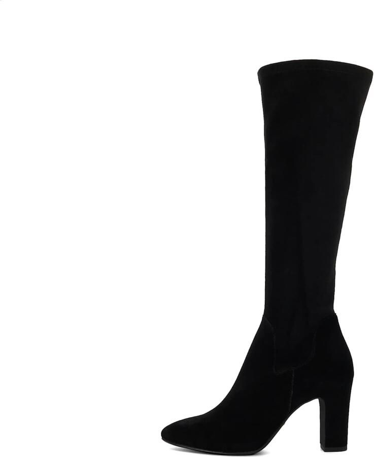 Dune London Simple wide fit laars van suède - Foto 3