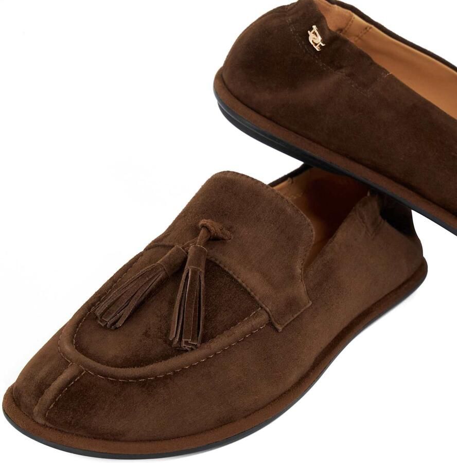 Dune LONDON Mocassins 'GROUNDING' bruin - Foto 2