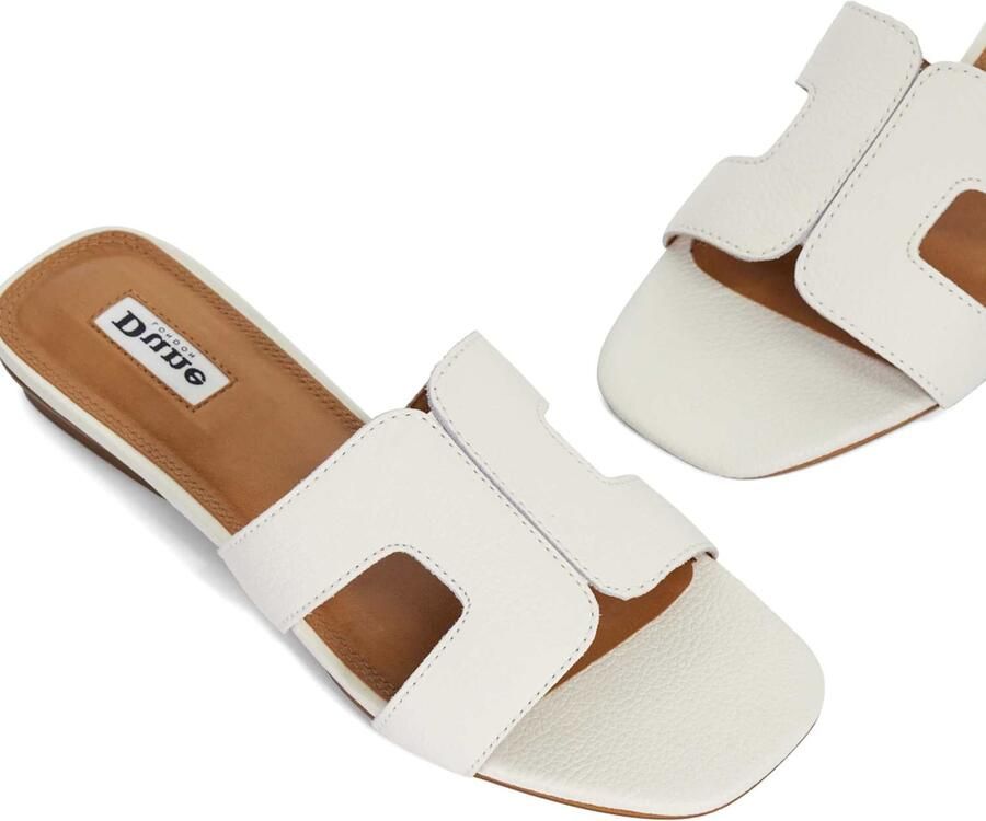 Dune London Loupe slipper van leer - Foto 2