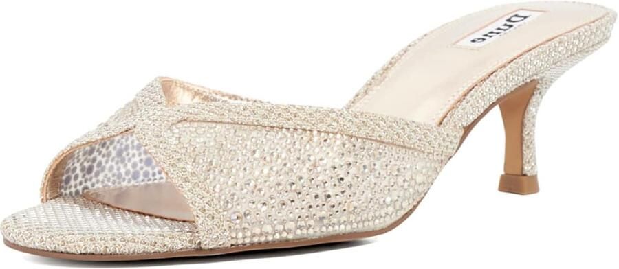Dune LONDON Muiltjes 'Milo' goud