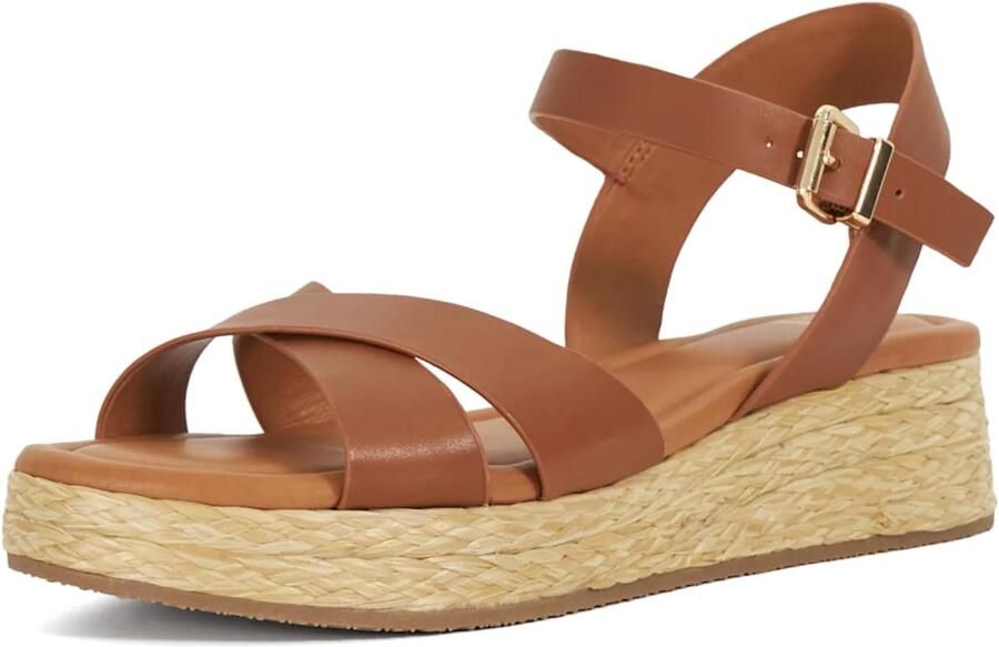 Dune LONDON Sandaal 'Littleton' bruin