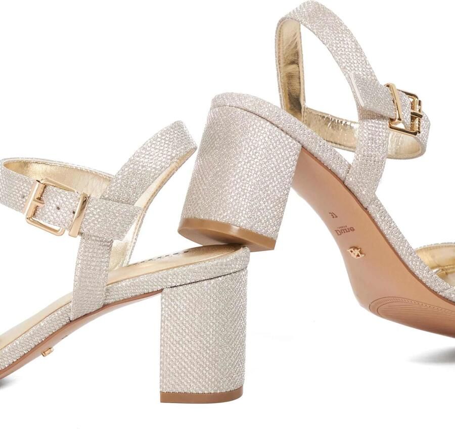 Dune LONDON Sandalen met riem goud - Foto 2