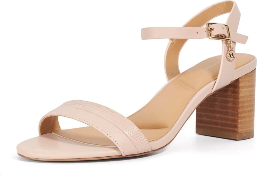 Dune LONDON Sandalen met riem 'Jaycie' nude