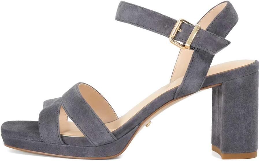 Dune LONDON Sandalen met riem 'Manifesting' grijs - Foto 5