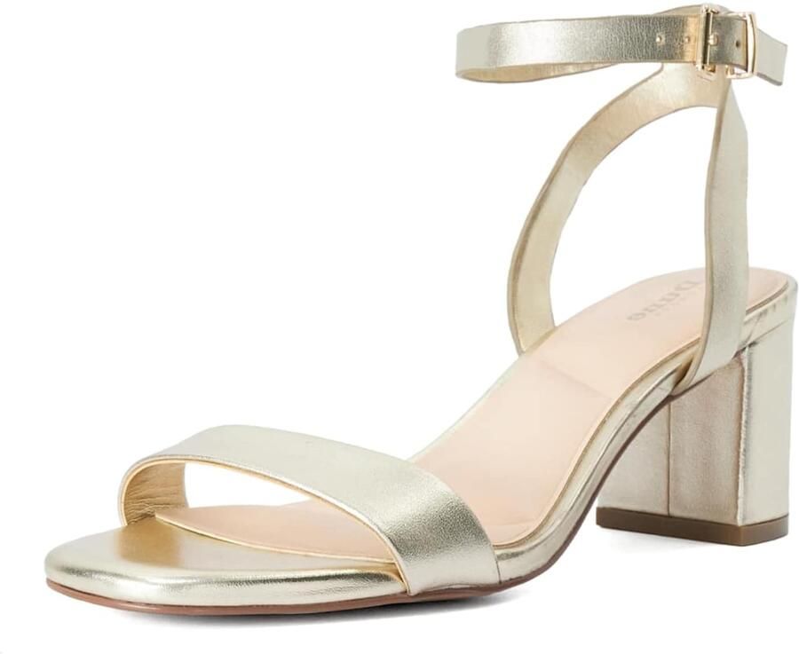 Dune LONDON Sandalen met riem 'Medina' goud