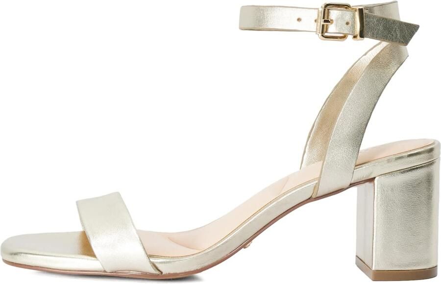 Dune LONDON Sandalen met riem 'Medina' goud - Foto 5