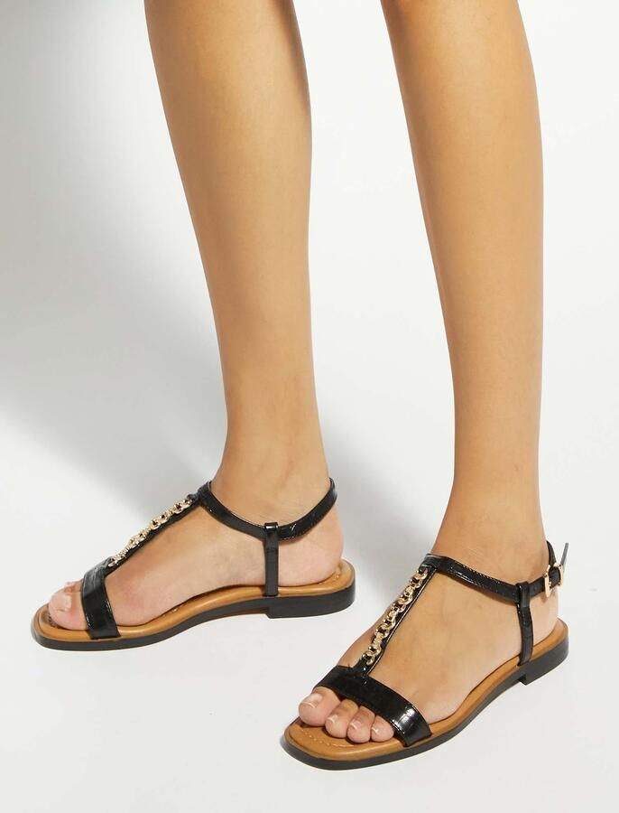 Dune LONDON Sandalen met riem zwart - Foto 3
