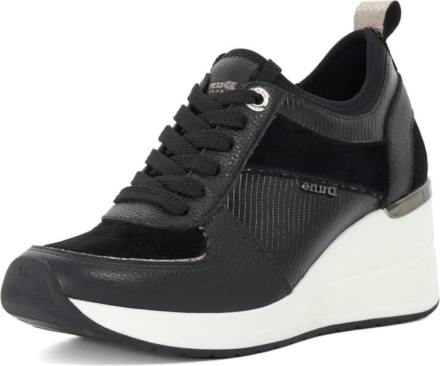Dune LONDON Sneakers laag 'Eloisa' zwart