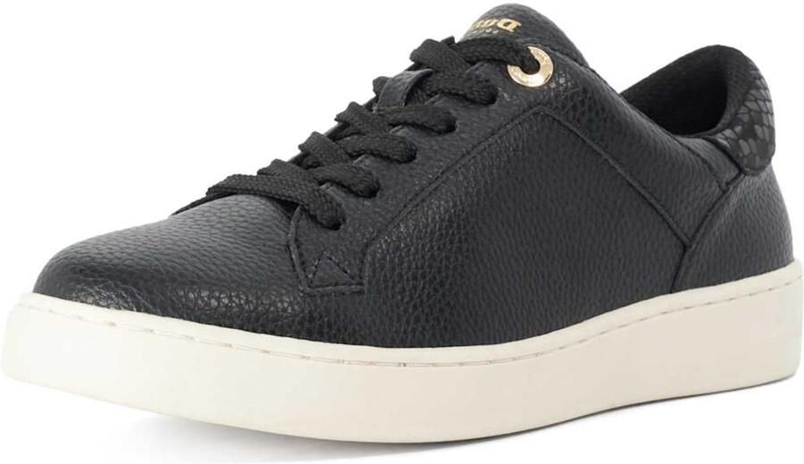 Dune LONDON Sneakers laag 'Emba' zwart