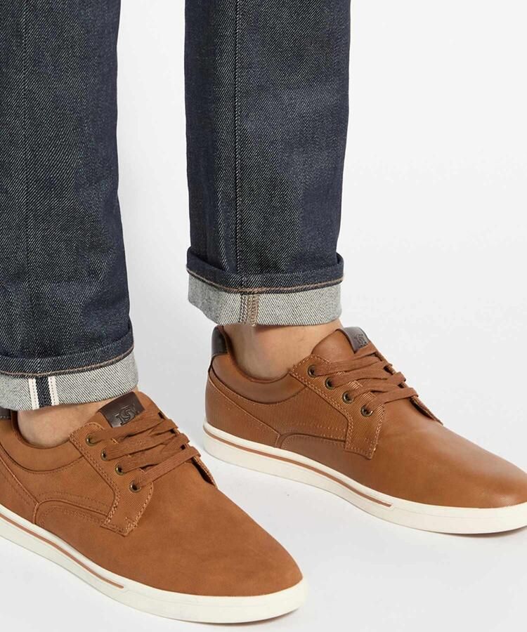 Dune LONDON Sneakers laag ombergrijs donkerbruin - Foto 3
