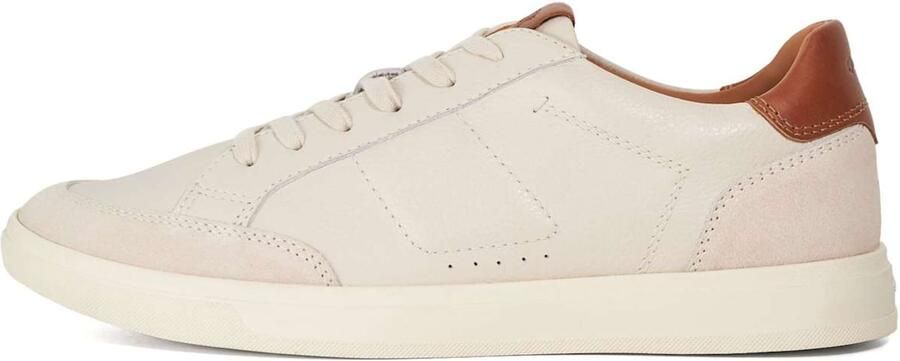 Dune LONDON Sneakers laag 'Tabor' cognac wit - Foto 4