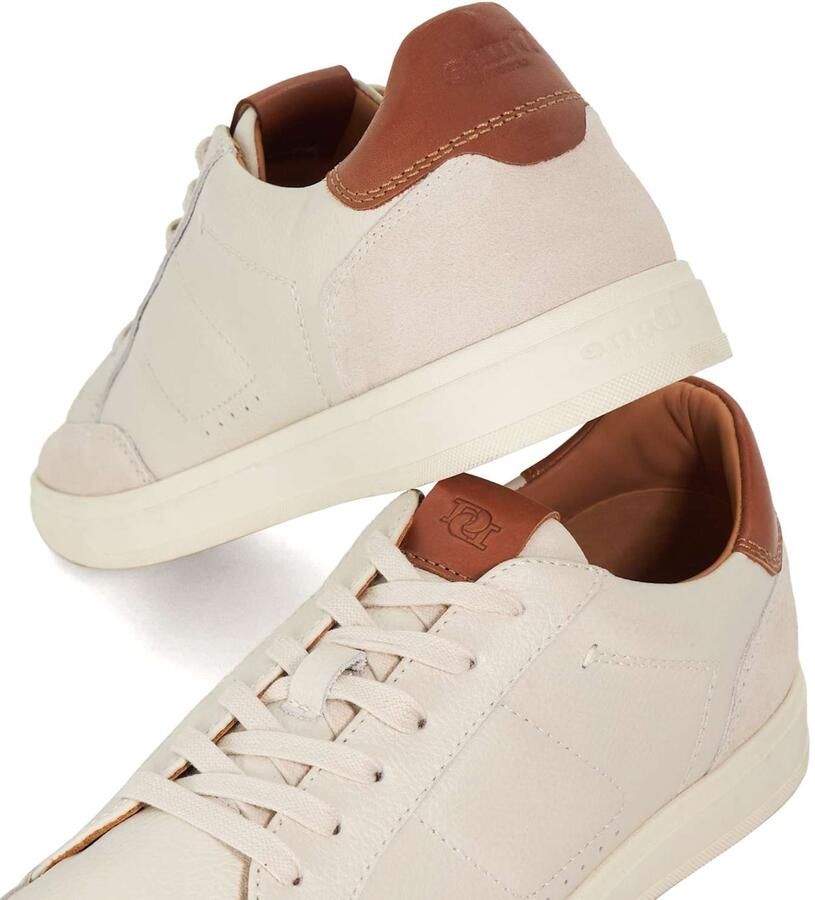 Dune LONDON Sneakers laag 'Tabor' cognac wit - Foto 2