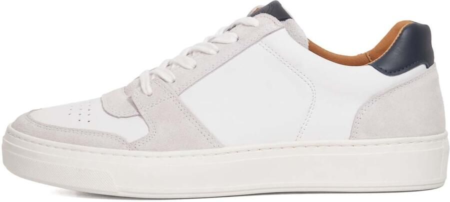 Dune LONDON Sneakers laag 'Tawly' navy lichtgrijs wit - Foto 4