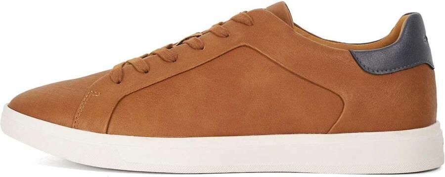 Dune LONDON Sneakers laag 'Traces' marine cognac - Foto 4