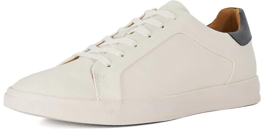 Dune LONDON Sneakers laag 'Traces' zwart wit