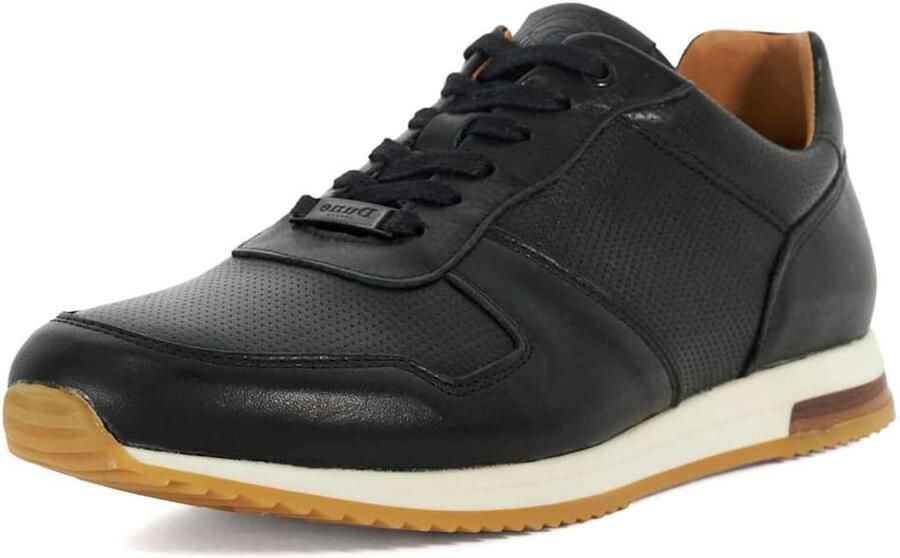 Dune LONDON Sneakers laag 'Trilogy' zwart