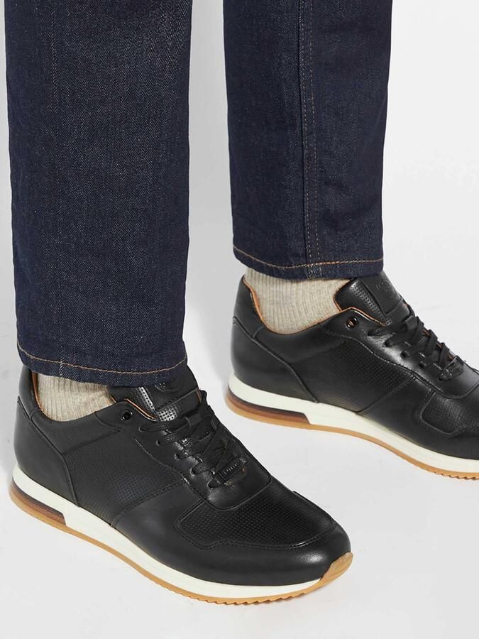 Dune LONDON Sneakers laag 'Trilogy' zwart - Foto 5