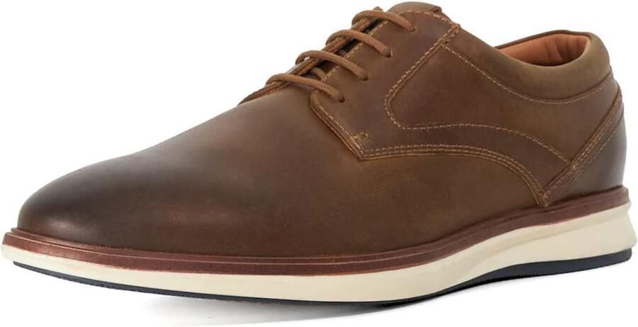 Dune LONDON Sportieve veterschoen 'Brydon' bruin