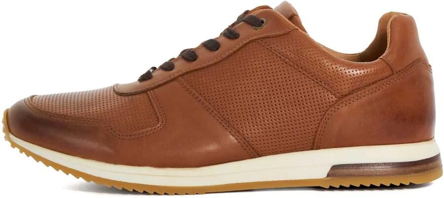 Dune LONDON Sportieve veterschoen 'Trilogy' cognac - Foto 4