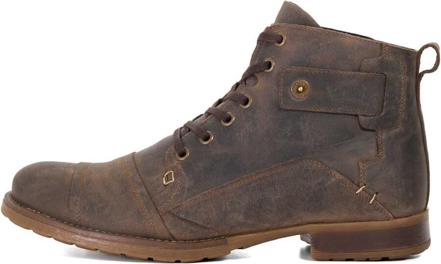Dune LONDON Veterboots 'Simon' donkerbruin - Foto 4