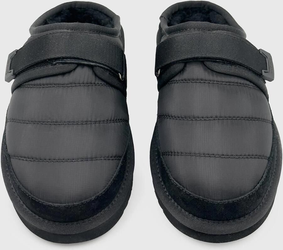 DUTCH'D Luxe pantoffel + Gratis sokken! Unisex Sloffen Muiltjes instappers Designer Ease Mule zwart Echt wol! Heerlijk warm - Foto 3