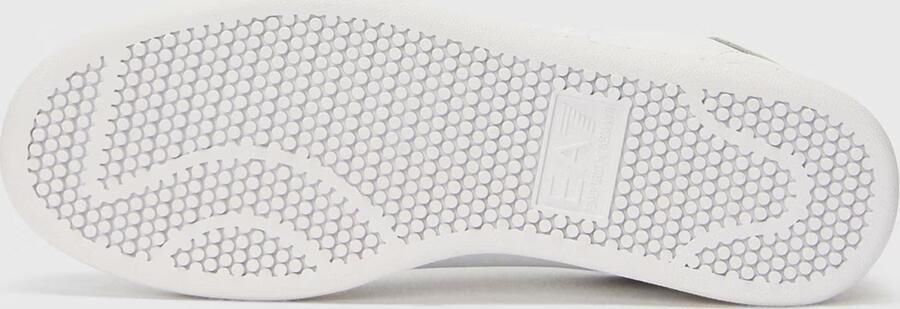 Emporio Armani Slip-On Sporty Leather Sneakers with Laces Wo Gold - Foto 8