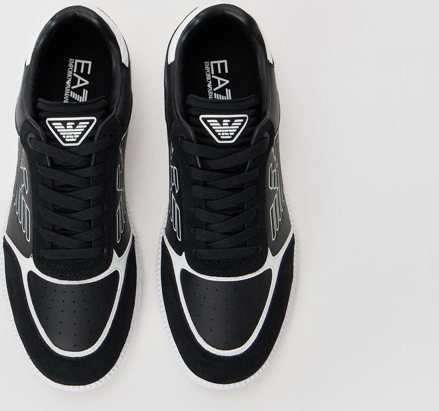 EA7 Emporio Ar i Sneakers met labelprints model 'NEW HERITAGE EAGL' - Foto 6