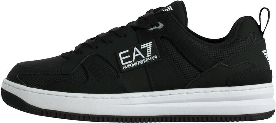 EA7 Emporio Armani Sneakers laag zwart wit