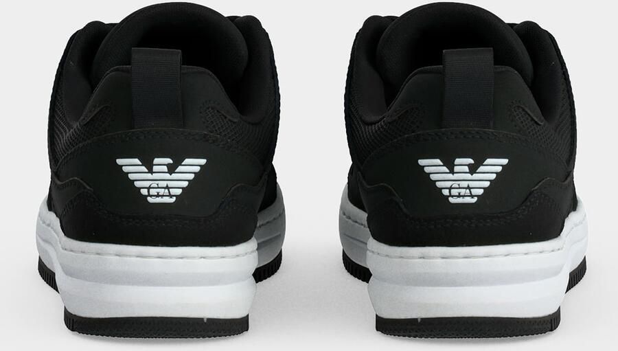 EA7 Emporio Armani Sneakers laag zwart wit - Foto 3