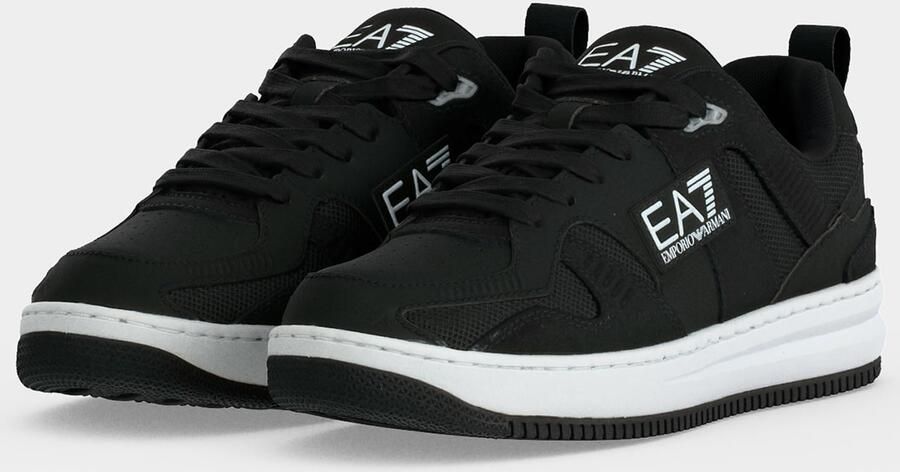 EA7 Emporio Armani Sneakers laag zwart wit - Foto 4
