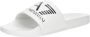 Emporio Armani EA7 Gedessineerde PVC Slippers voor Mannen White Heren - Thumbnail 4