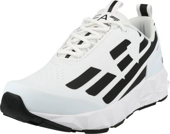Emporio Ar i EA7 Unisex Sneaker Hardlopen Training Mesh Rubber Zwart Zilver Black - Foto 19